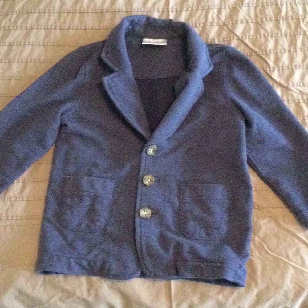 Hanna Andersson knit blazer 3T